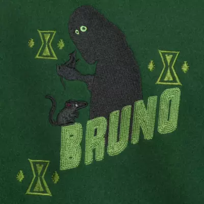 Disney Store Bruno Varsity Jacket For Adults, Encanto 9 Disney Store Bruno Varsity Jacket For Adults, Encanto - Image 7